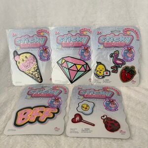 Imperial Toy Sticky Patches Lot Kids Unisex OS Multicolor Reusable 5 Packs
